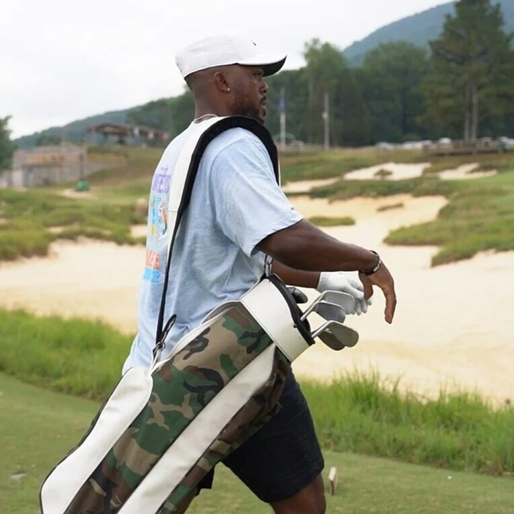 Man participating in 100 Hole Hike