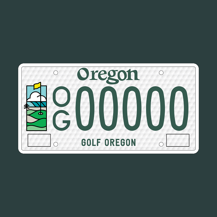 OGA license plate design